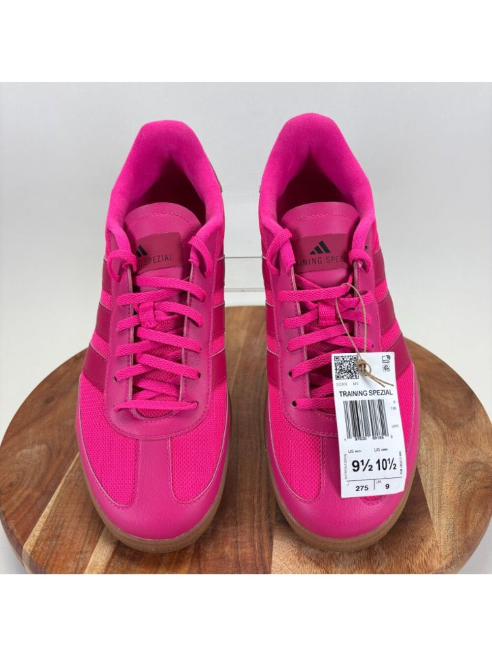 adidas Training Spezial Training Shoes Mens 9.5 Shock Pink Sneakers Casual JQ902 - Picture 11 of 13